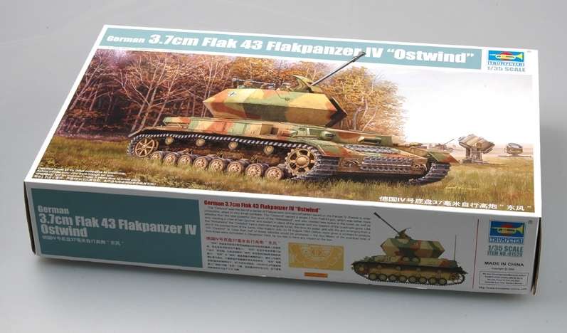 German 3.7cm Flak 43 Flakpanzer IV Ostwind model Trumpeter 01520 - model_tru01520_image_5-image_Trumpeter_01520_3