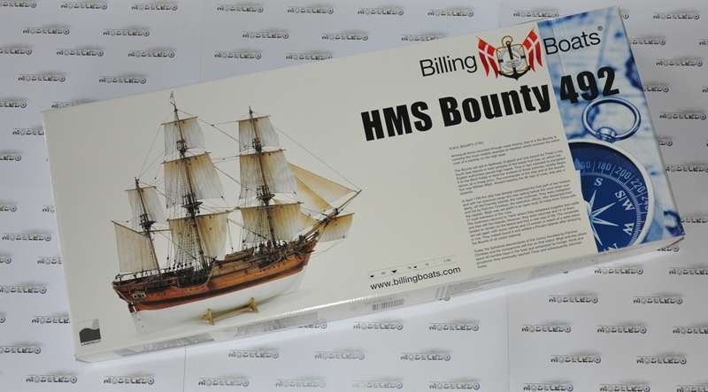 Billing_Boats_HMS_Bounty_BB492 - drewniany model żaglowca do sklejania, modeledo.pl_sklep_modelarski_image_4-image_Billing Boats_BB492_3