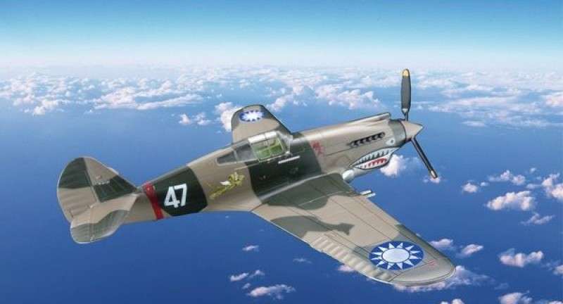 gotowy-model-flying-tiger-p-40c-tomahawk-sklep-modelarski-modeledo-image_Bronco Models_48BK004 _4