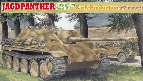 Model niszczyciela czołgów Jagdpanther G1-image_Dragon_6494_4