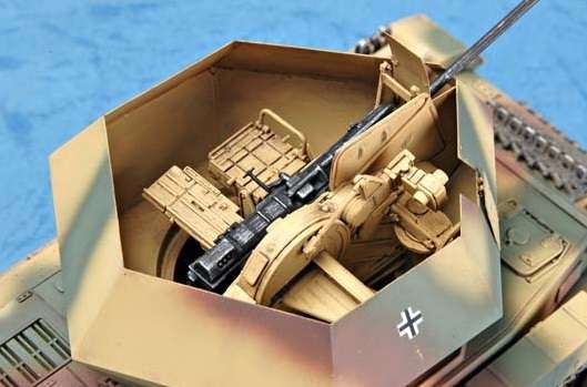 German 3.7cm Flak 43 Flakpanzer IV Ostwind model Trumpeter 01520 - model_tru01520_image_2-image_Trumpeter_01520_2