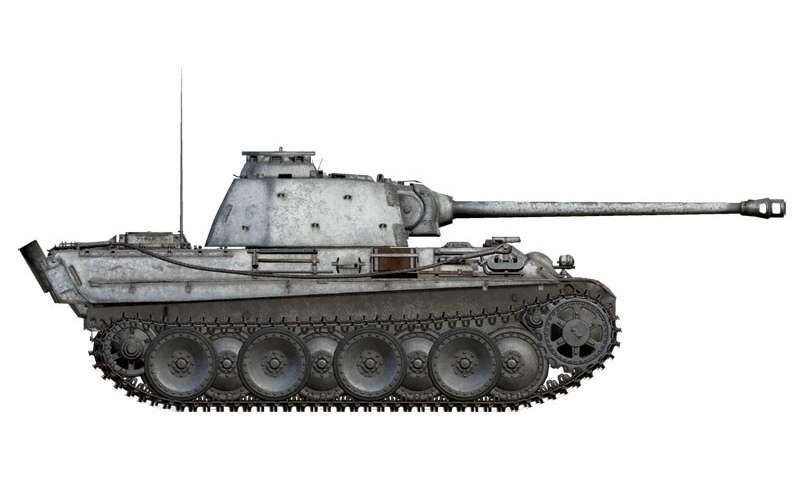 Model czołgu Panther do sklejania - edycja World of Tanks Italeri 36506 tank_panther_ita36506_image_2-image_Italeri_36506_3