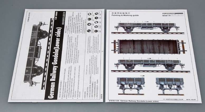 German railway gondola lower sides model_trumpeter_tru01518_image_7-image_Trumpeter_01518_3