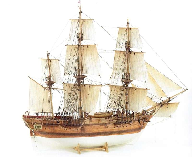 Billing_Boats_HMS_Bounty_BB492 - drewniany model żaglowca do sklejania, modeledo.pl_sklep_modelarski_image_1-image_Billing Boats_BB492_1