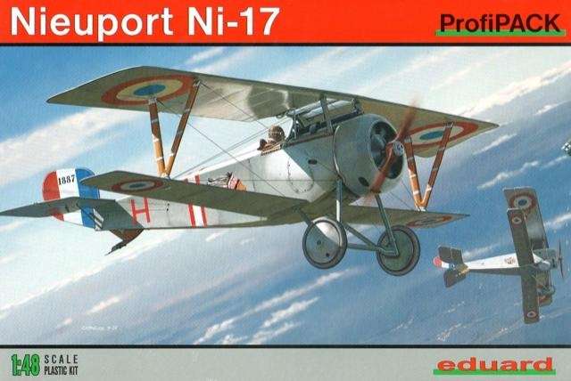 Myśliwiec Nieuport Ni-17 model do sklejania w skali 1:48, model Eduard 8051.-image_Eduard_8051_1