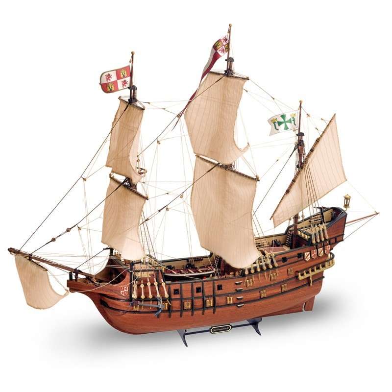 drewniany-model-do-sklejania-galeonu-san-francisco-ii-sklep-modeledo-image_Artesania Latina drewniane modele statków_22452-N_1
