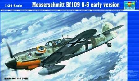 Samolot do sklejania Messerschmitt BF109G-6 w skali 1/24-image_Trumpeter_02407_1