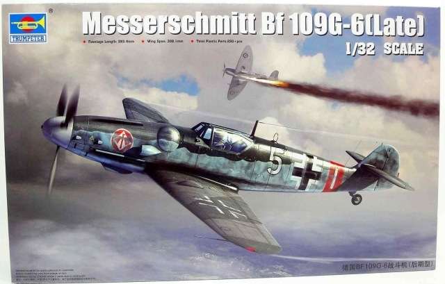 Sklep modelarski MOdeledo poleca model_do_sklejnia_mysliwca_Messerschmitt Bf109G-6_trumpeter_02297_image_1-image_Trumpeter_02297_1