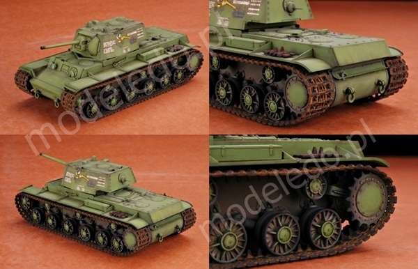 Russian KV-1 model 1942 Simplified Turret Tank model_trumpeter_00358_image_4-image_Trumpeter_00358_6