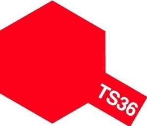 TS-36 Fluorescent Red spray 100ml Tamiya 85036