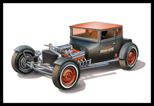 1925 Ford T Chopped 2 w 1 AMT 1167 model skala 1-25