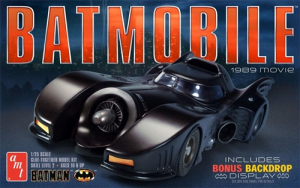 1989 Batmobile AMT 935 model skala 1-25