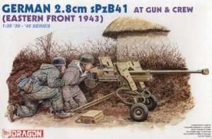 2,8cm sPzB41 AT gun and crew, Dragon 6056