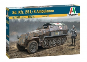 Italeri 7077 Transporter opancerzony Sd.Kfz.251/8 Ambulans