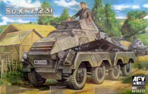 8 kołowy pojazd opancerzony Sdkfz.231 AFV 35231