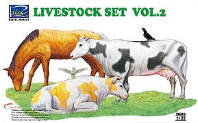 Riich.Models RV35015 Livestock Set Vol.2 1-35 