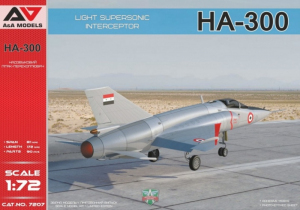 A&A Models 7207 Samolot Helwan HA-300 skala 1-72