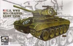 AF35054 US WWII M24 Chaffee Light Tank
