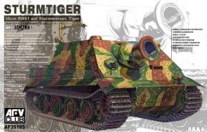 AFV 35103 Działo pancerne Sturmtiger 38cm RW61