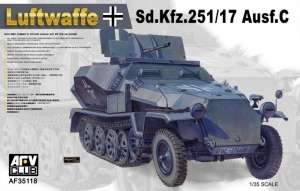 AFV 35118 Transporter Sd.Kfz.251/17 ausf.C Luftwaffe