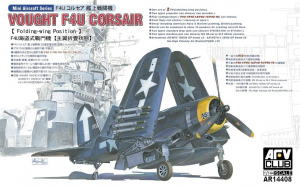 AFV Club 14408 Vought F4U Corsair - Folding Wing Position 1/144