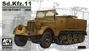 AFV Club 35040 Transporter Sd.Kfz.11 - German 3t Half-Track 1/35