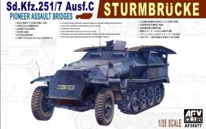 Sd.Kfz.251/7 Ausf.C Sturmbrucke model AFV 35077 in 1-35
