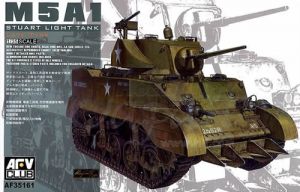 AFV Club 35161 M5A1 Stuart Light Tank Late Type 1/35 