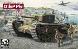 AFV Club 35176 British Infantry Tank Churchill Mk.III - Dieppe Raid 1/35