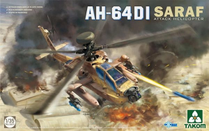 AH-64 DI SARAF Attack Helicopter Takom 2605 model 1-35