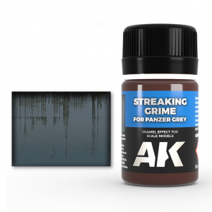 AK Interactive 069 Streaking Grime For Panzer Grey 35ml 