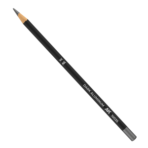 AK Interactive 10035 Dark Aluminum Nickel Weathering Pencil