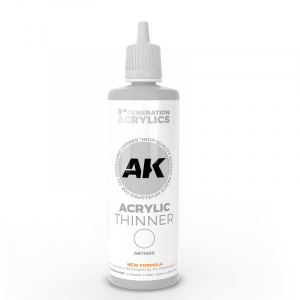 AK Interactive 11500 Rozcieńczalnik do farb akrylowych 3rd Generation 100ml