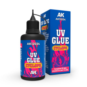 AK Interactive 12034 Klej Cyclops światłoutwardzalny 30ml