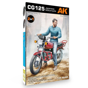 AK Interactive 35027 Honda CG125 Japanese Motorcycle 1/35