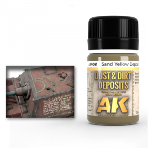 AK Interactive 4061 Sand Yellow Deposit 35ml