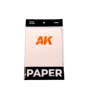 AK Interactive 9511 Papier do mokrej palety 40 sztuk