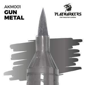 AK Interactive AKM001 Gun Metal Playmarker 