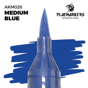 AK Interactive AKM026 Medium Blue Playmarker 