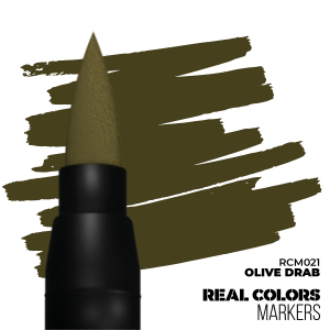 AK Interactive RCM021 Olive Drab Marker Real Color 