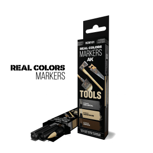 AK Interactive RCM101 Tools - Real Colors Markers Set