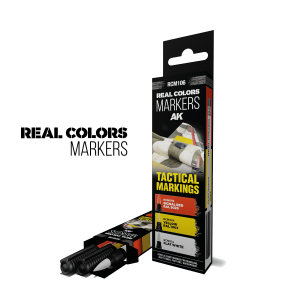 AK Interactive RCM106 Tactical Markings - Real Colors Markers Set