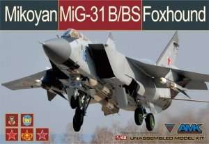 AMK 88008 MiG-31B/BS Foxhound 1/48