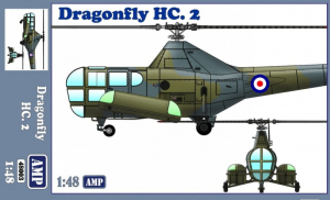 AMP 48003 Śmigłowiec Dragonfly HC.2 model 1-48