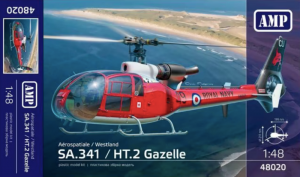 AMP 48020 Śmigłowiec Aerospatiale / Westland Gazelle model 1-48