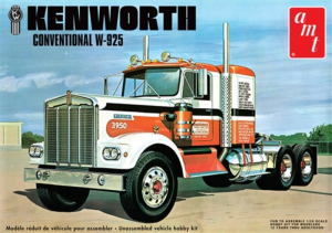 AMT 1021 1/25 Kenworth W925 Watkins Conventional Semi Truck