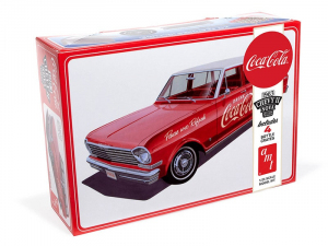 AMT 1353 Samochód 1963 Chevy II Nova Wagon Coca-Cola 1-25