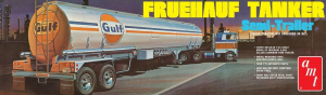 AMT 1354 Gulf Fruehauf Tanker Semi-Trailer 1/25