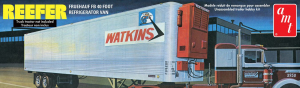 AMT 1421 Watkins Fruehauf 40ft Reefer Semi Trailer 1/25 