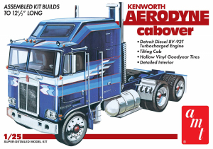 AMT 1463 Kenworth K100 Aerodyne Cabover 1/25